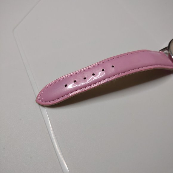 Who Cares I'm Already Late Watch With Pink Band - Picture 5 of 12